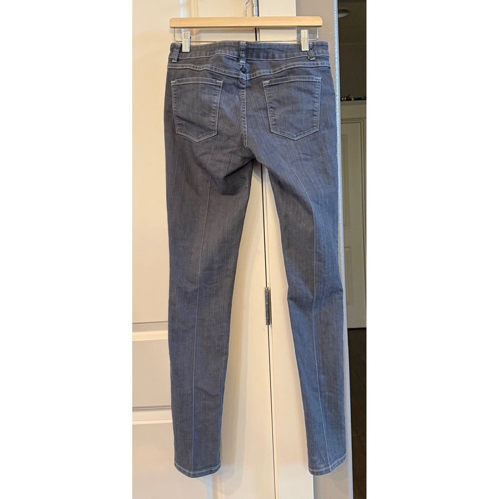 PrAna Women's Mid Rise Gray Wash Casual Denim Skinny Fit Jeans Size 8 Gorpcore - Picture 6 of 9